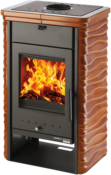 Haas+Sohn Kachlová kamna SARA, medovník