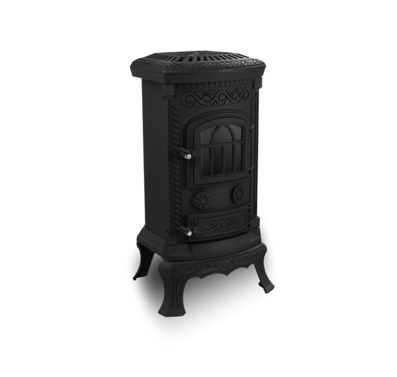 Krbová kamna Nordflam PLATO - černá