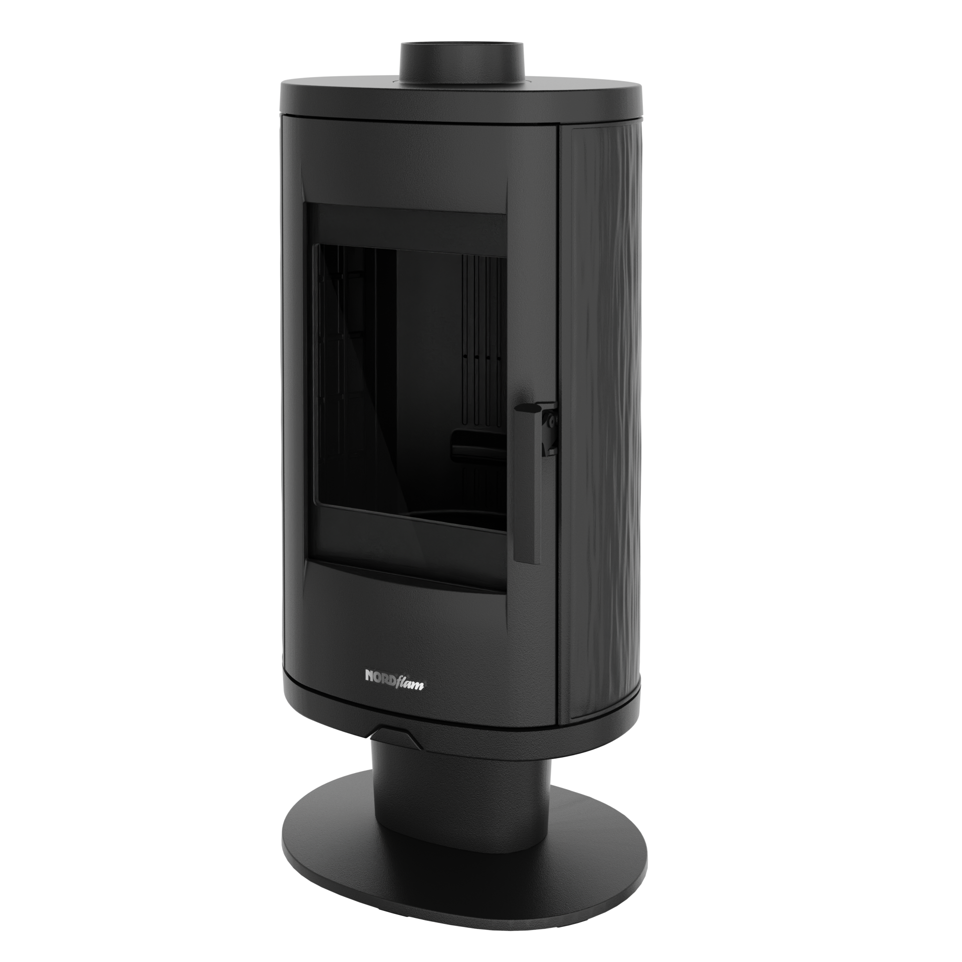 Krbová kamna Nordflam AUGUSTA - černá