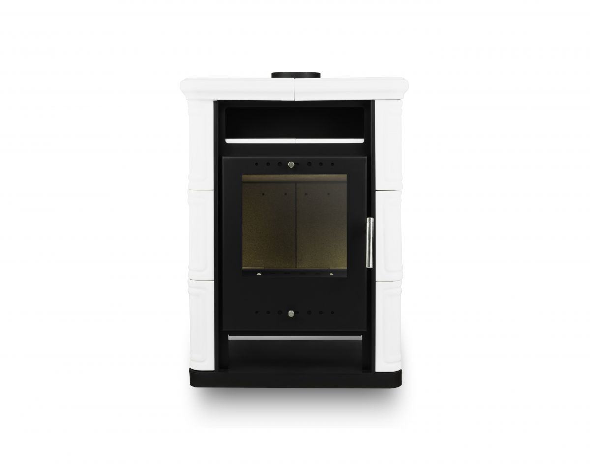 Kachlová kamna Nordflam ARTA – bílá