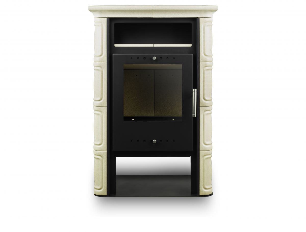 Kachlová kamna Nordflam VERA – cappuccino