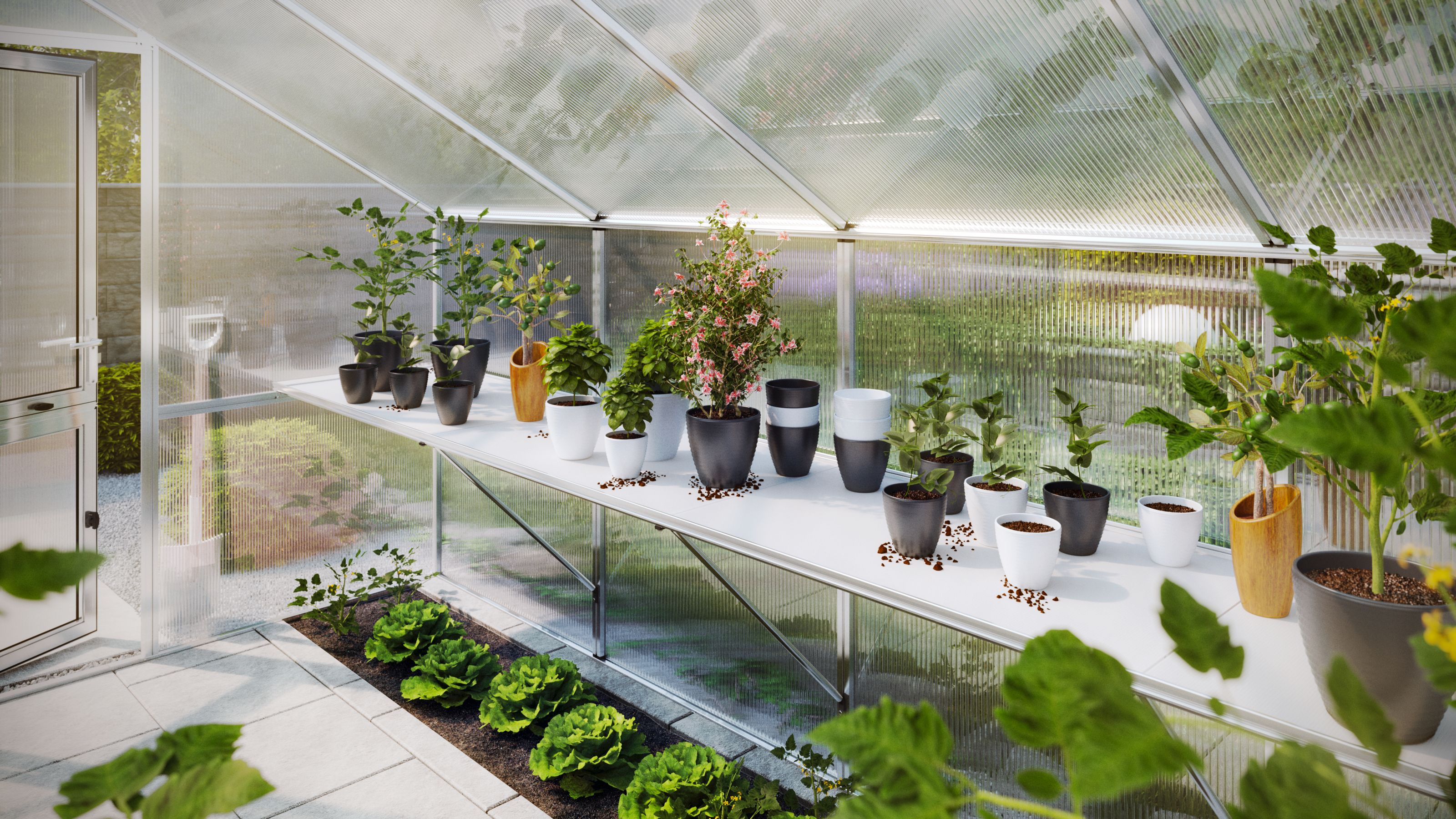 KGT Stolový rám pro skleník Rhodo IV