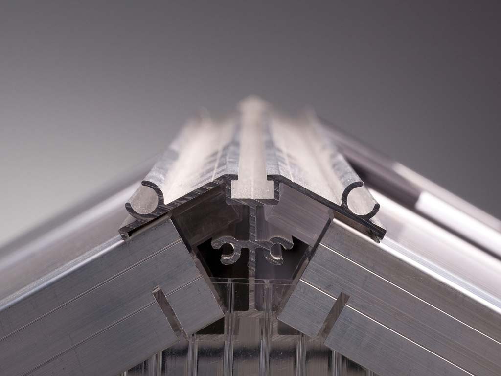 Zahradní skleník KGT Orchidee III 3,2 x 3 m, antracit/šedá