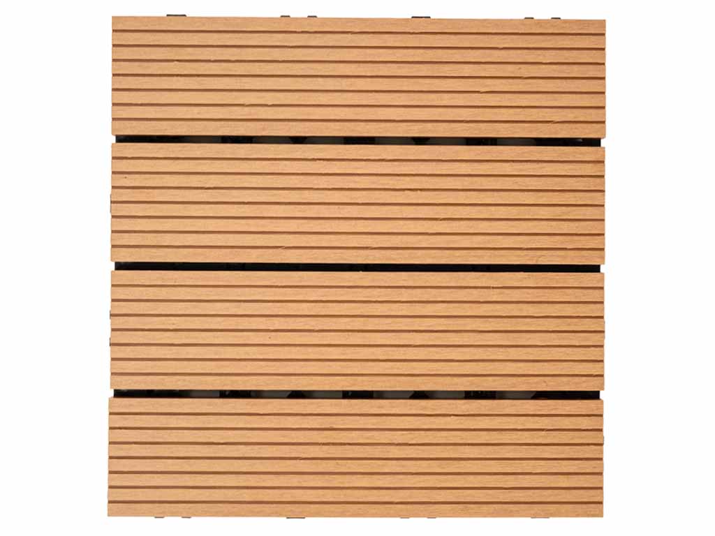 WPC dlaždice LEGI BASE 30 x 30 cm, teak
