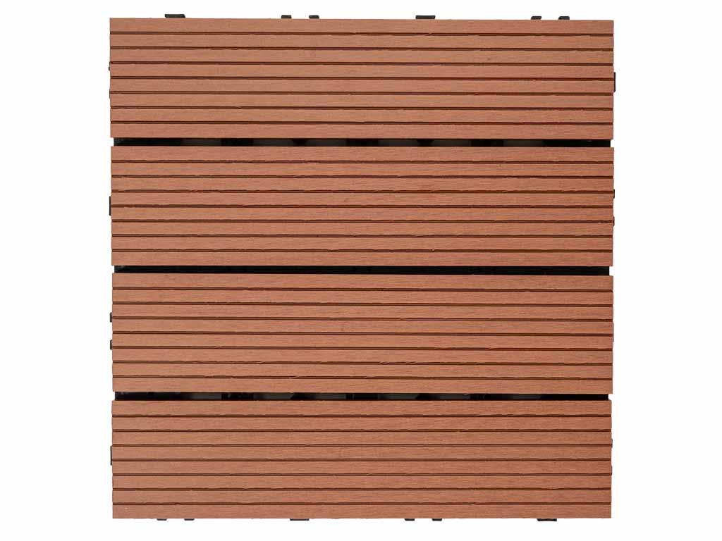 WPC dlaždice LEGI BASE 30 x 30 cm, chocolate