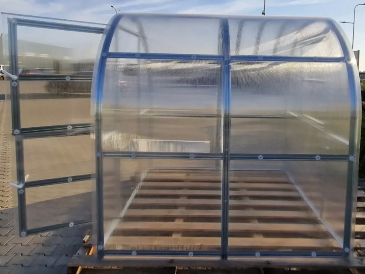 Zahradní skleník LEGI MINT 6 x 2 m, 6 mm MT200600S6 (obrázek 6)