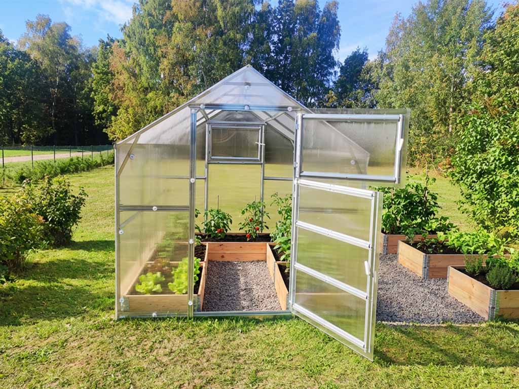 Zahradní skleník LEGI RUBARB 6 x 2,35 m, 6 mm MT23506B6 (obrázek 3)