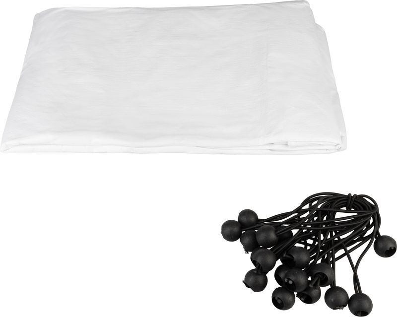 Plachta pro venkovní výběh Strend Pro pro drůbež, bílá