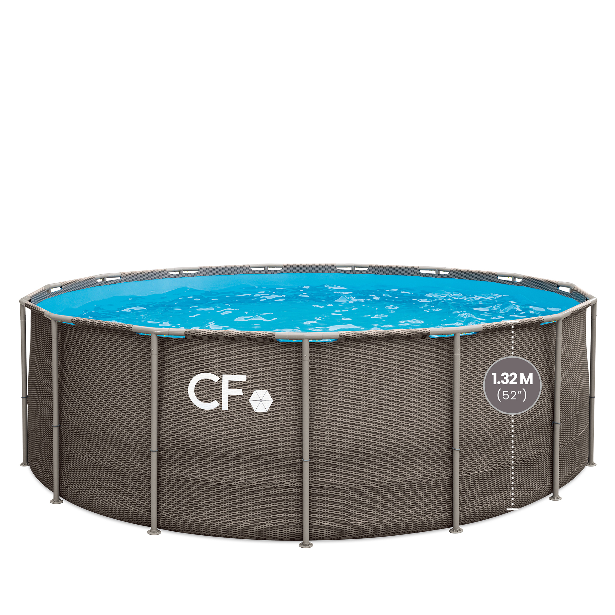 Bazén CF FRAME ratan - 457 x 132 cm