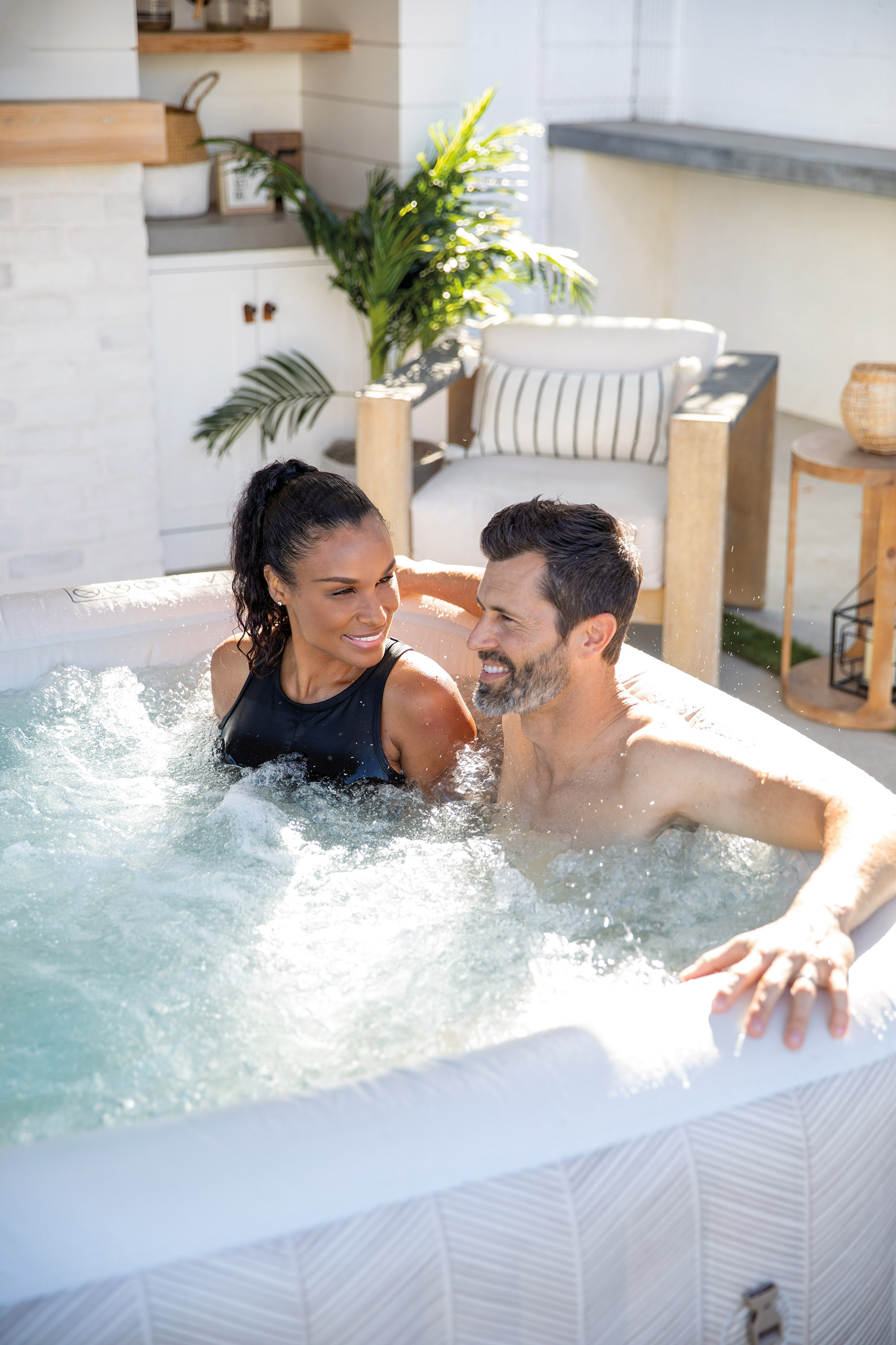 Vířivý bazén INTEX PureSpa Chevron Bubble Deluxe pro 4 osoby (obrázek 7)