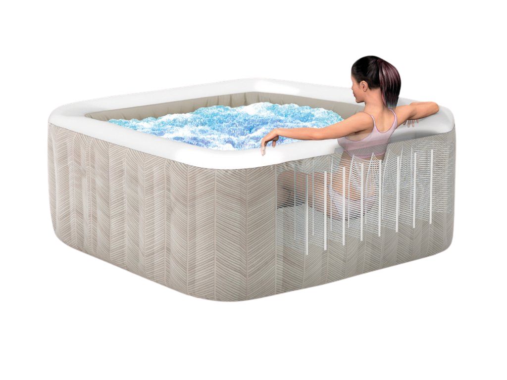 Vířivý bazén INTEX PureSpa Chevron Bubble Deluxe pro 6 osob (obrázek 3)