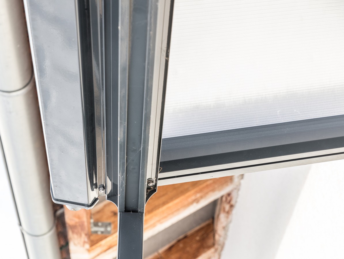 Hliníková pergola Terrassendach Original 3,06 x 3,06 m - bílá GU4293103 - Obrázek 5