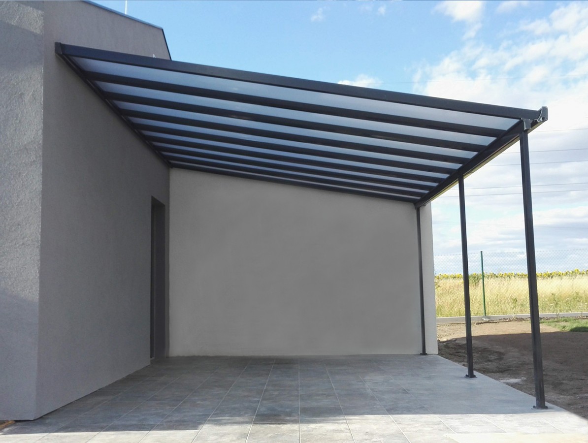 Hliníková pergola Terrassendach original 4,26 x 3,06 m - antracit GU4293156