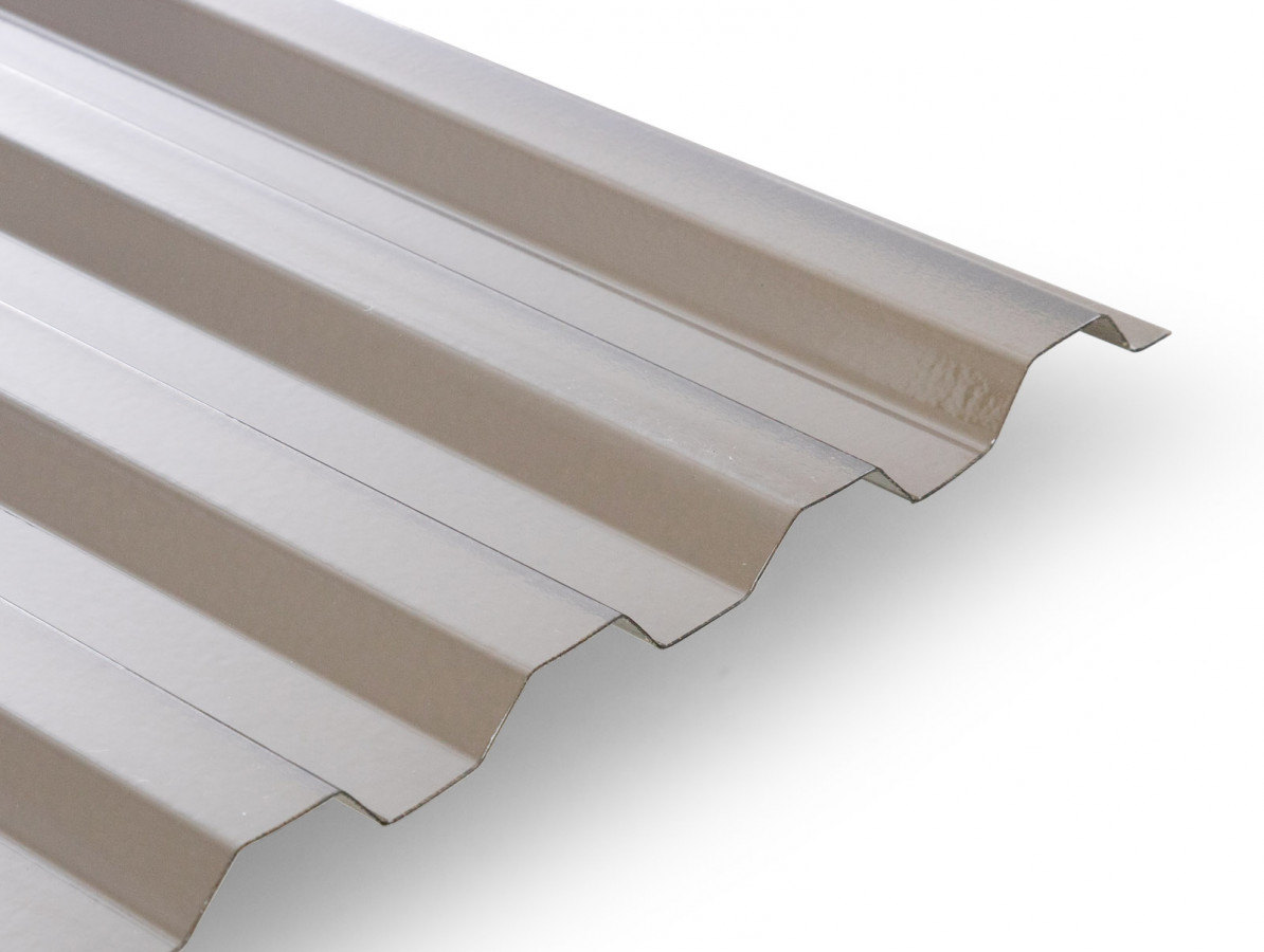 Polykarbonátová trapézová deska Guttagliss Makro ST 3 x 1,06 m bronz GU2803649