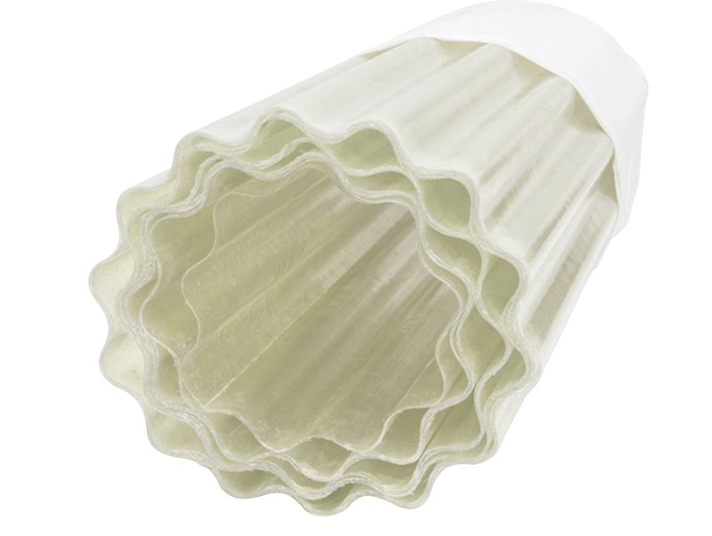 Sklolaminátová vlnitá role Guttagliss PES 2 x 30 m, mléčná opál - řez na míru, cena za bm GU2040356