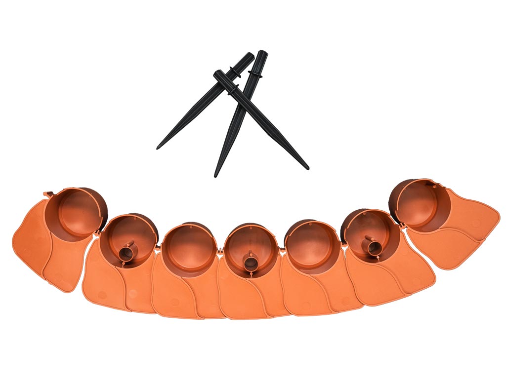 Palisáda IPAL7 4,05 m terakota (8 ks) PRIPAL7-R624 - Obrázek 5