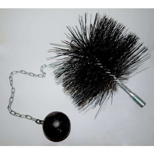 Kartáč komínový 160 mm, oko-závaží 0,5kg MA534965