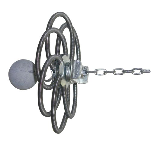 Růžice komínová 130-230 mm 6 pružin se závažím 0,5 kg Ř MA514011