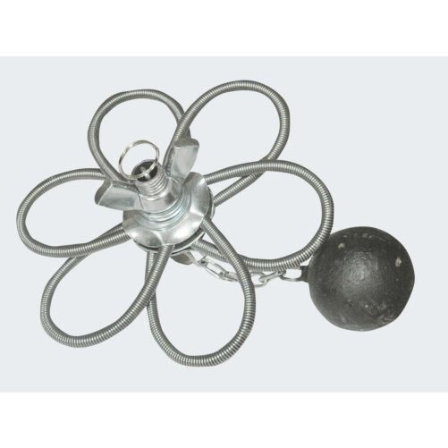 M.A.T. Růžice komínová 200 mm nastavitelný 6 pružin se závažím Ř