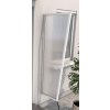 Vchodová stříška Guttavordach B2 PC (boční stěna) 175 x 60 cm černá / čirá