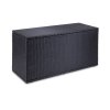 designovy zahradni box z umeleho rattanu fieldmann fdd 1100pr