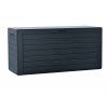 Zahradní box WOODEBOX 280 l - antracit 116 cm