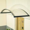 Vchodova striska Lanitplast Topaz 130 x 70 cm, antracit - dvere