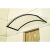 Vchodova striska Lanitplast Topaz 130 x 70 cm, antracit - dvere