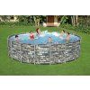 Bazen BESTWAY Power Steel Stone 5,49 x 1,32 m - 56886 - doplnkova fotografie 2