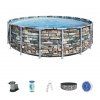 Bazen BESTWAY Power Steel Stone 5,49 x 1,32 m - 56886 - doplnkova fotografie 4