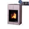 Kamna s výměníkem AQUAFLAM VARIO SAPORO 11/7kW šedá, elektronická regulace