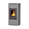 Kamna s výměníkem AQUAFLAM 12, šedá, automatická regulace