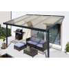 Hliníková pergola Terrassendach Premium 3,09 x 3,06 M - bronzový akryl / antracit