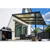 Hliníková pergola Terrassendach Premium 3,09 x 3,06 M - bronzový akryl / antracit