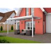Hliníková pergola Terrassendach Premium 3,09 x 3,06 m - čirý akryl / bílá