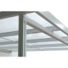 Hliníková pergola Terrassendach Premium 3,09 x 3,06 m - čirý polykarbonát / bílá
