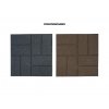 gumova dlazdice brickface 40 x 40 cm porovnani 2