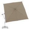 Zahradní výkyvný slunečník s boční tyčí Doppler EXPERT 3 x 3 m, béžová