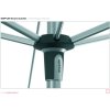 Slunečník s automatickým naklápěním klikou Doppler EXPERT 320 cm, světle šedá