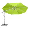 Zahradní výkyvný slunečník s boční tyčí Doppler EXPERT 350P, zelená