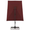 Moderní slunečník s boční nohou Doppler ACTIVE 310  x 210 cm, terakota