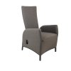 Zahradní křeslo PARIS LIKA-TEX šedé, luxusní, otočné