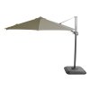 Zahradní slunečník Shadowflex 350x350cm s bočním stíněním, olive