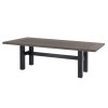 Zahradní jídelní stůl Yasmani Resysta 240 x 100 cm, Carbon Black