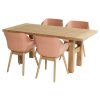 Zahradní set - teakový stůl Yasmani 180x90cm + 4ks židle Sophie, Terra