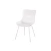 Jídelní židle Sophie Rondo s alu podnoží, Royal White