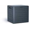 Zahradní box WOODEBOX 140 l - antracit 58,5 cm