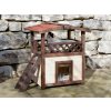 Zateplená bouda pro kočky KERBL 4-SEASON DELUXE 88x57x77cm