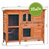 Dřevěná králíkárna TEPLICE, 1220x480x1035 mm