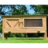 Dřevěná králíkárna KOŠICE, 1180x450x690 mm